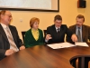 Podpisanie projektu współpracy Tryńcza 08.10.2010